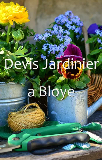 Devis Jardinier a Bloye