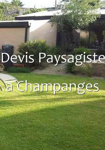 Devis Paysagiste a Champanges