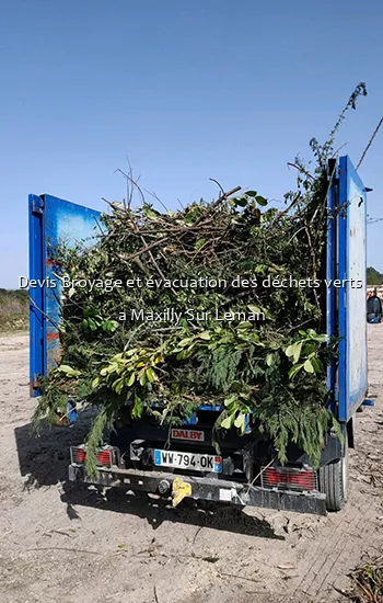 Devis Broyage et évacuation des déchets verts  a Maxilly Sur Leman